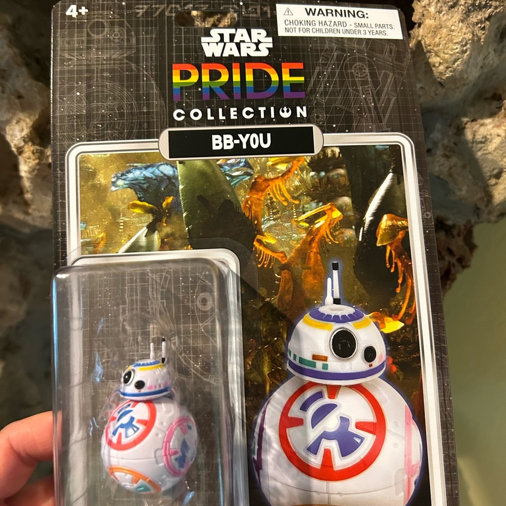Authentic from Disney Park Star Wars Pride BB-YOU Rainbow Droid 2023 NWT - Picture 4 of 6